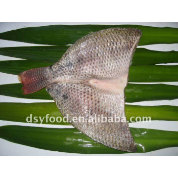 Piel congelada de tilapia de mariposa